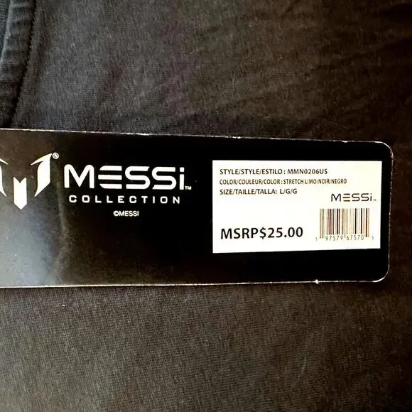 Messi Legendary Worldwide G.O.A.T. Graphic Tee Men’s Large Black Pink Sportswear - Picture 3 of 6